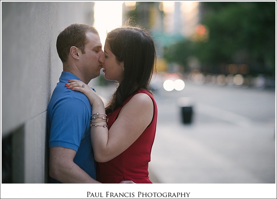 nyc engagement session